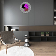 Load image into Gallery viewer, Custom 15&quot; Round Wooden Wall Clock
