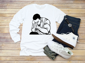 Praying Man Graphic Tee