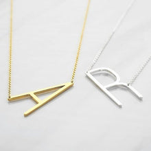 Load image into Gallery viewer, Large Letter Necklace
