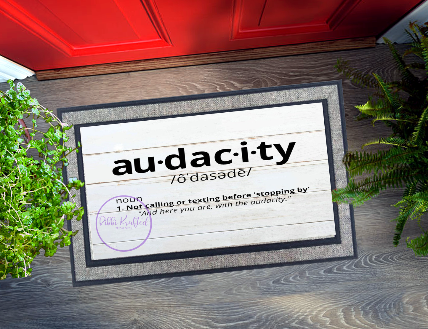 Custom. Heavy Duty Doormat