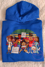 Load image into Gallery viewer, Black Lives Matter Cartoon Hoodie
