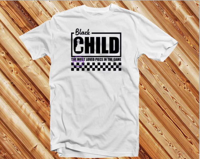 Black Child Graphic Tee