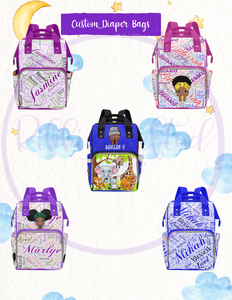 Custom Diaper Bag