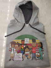 Load image into Gallery viewer, Black Lives Matter Cartoon Hoodie
