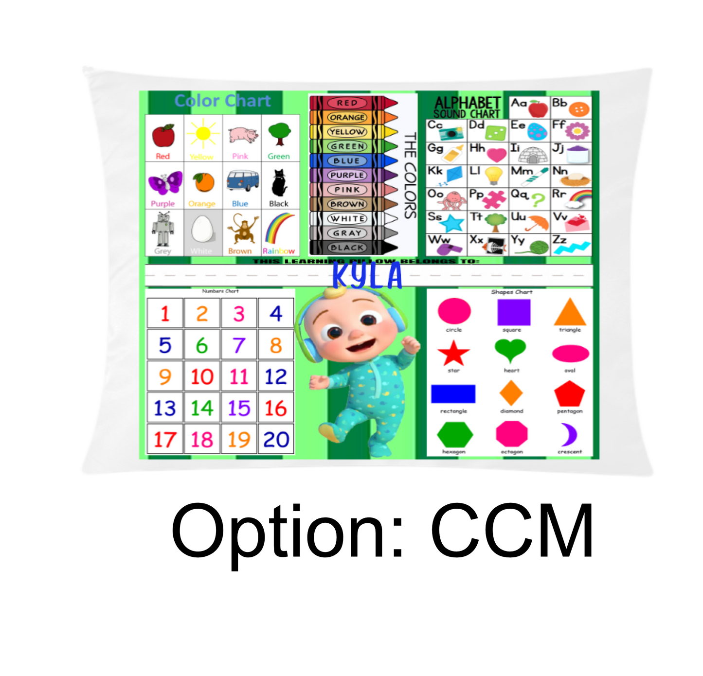 Child's Learning Pillow