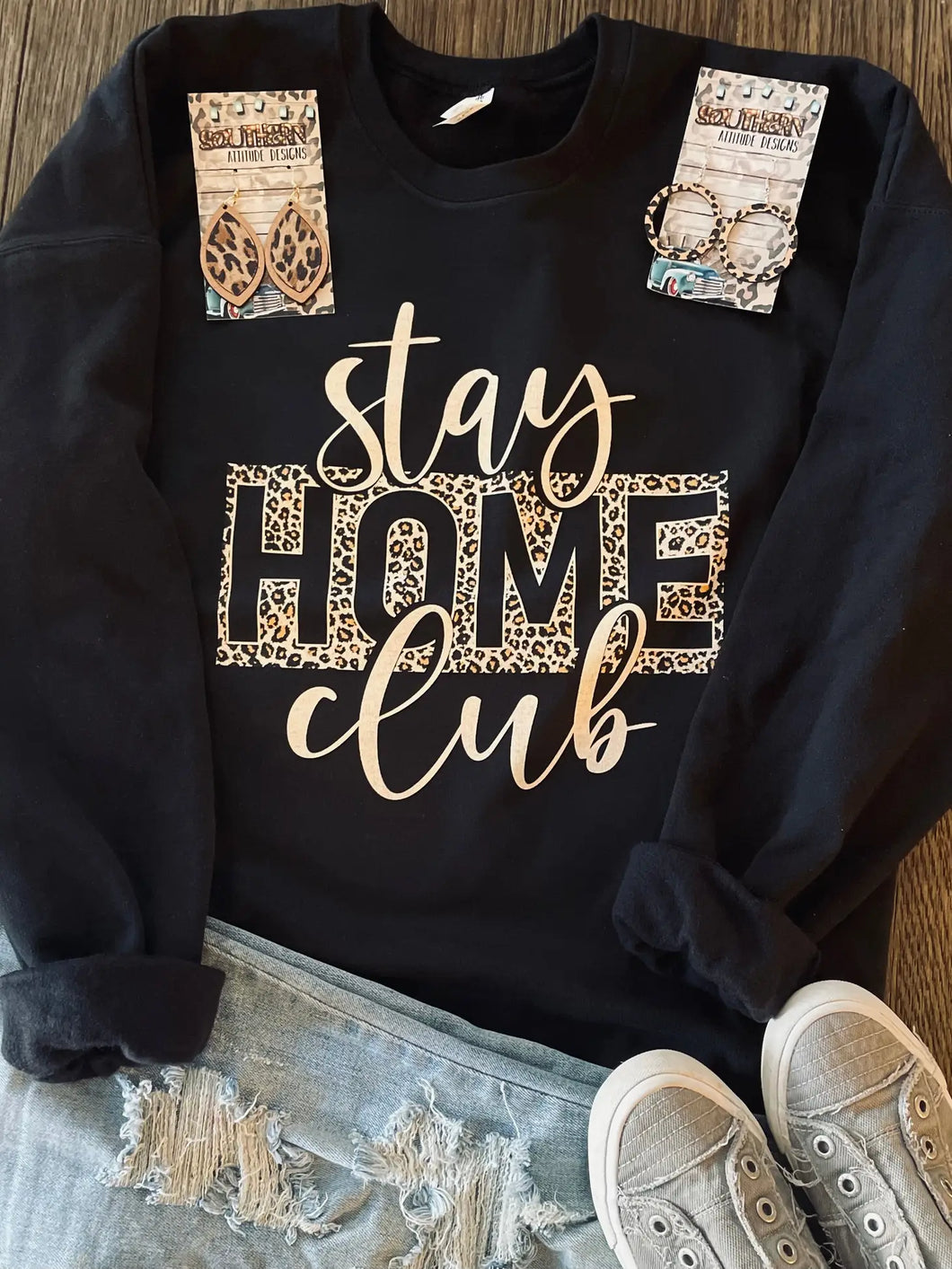 Stay Home Club Graphic T-shirt